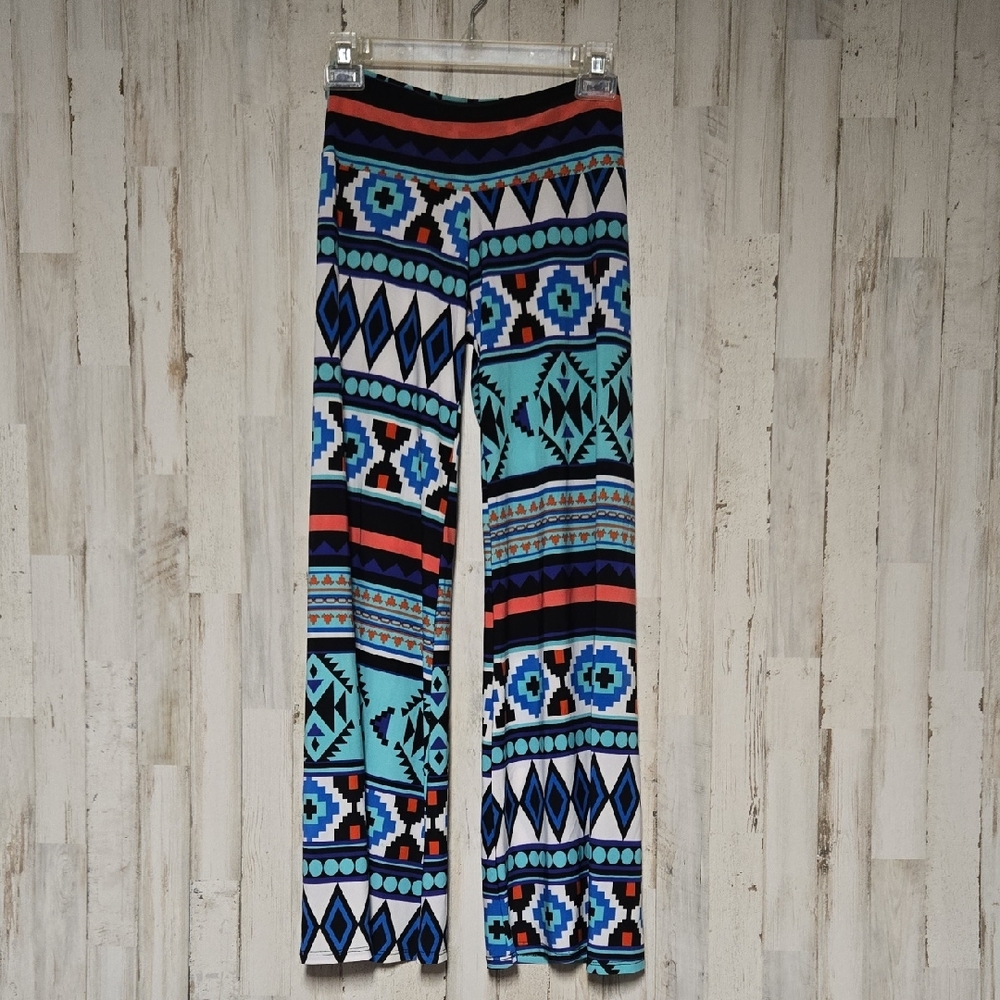 Girls sz.14 Tribal Print Wide-Leg Pants